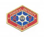 Outland Movie Federal Security Agency Logo Embroidered Patch NEW UNUSED