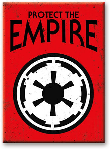 Star Wars Imperial Symbol Protect the Empire Art Image Refrigerator Magnet NEW