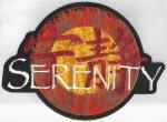 Firefly / Serenity Movie Ship Logo Jacket Die-Cut Embroidered Patch, NEW UNUSED