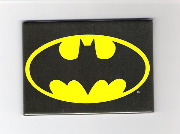 DC Comics Batman Bat Chest Logo Refrigerator Magnet C & D Visionary, NEW UNUSED picture