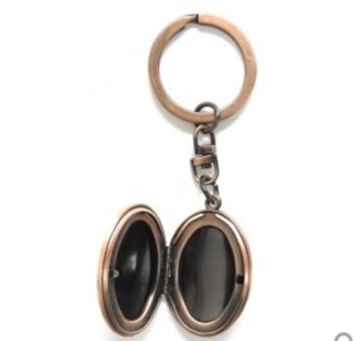 Fantastic Beasts And Where To Find Them NS Logo Pewter Locket Keyring Keychain NEW UNUSED picture