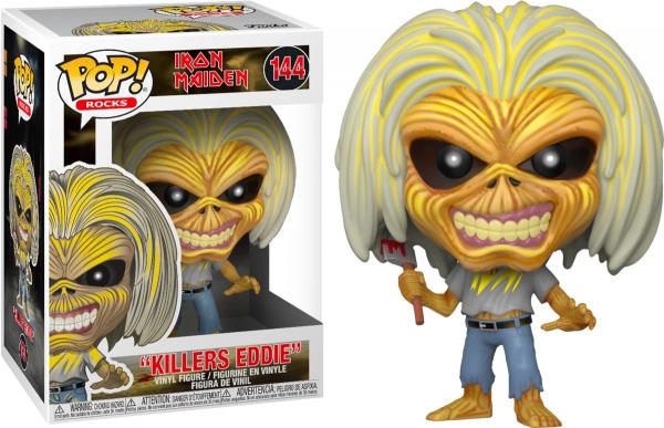 Iron Maiden Music Killers Eddie POP! Vinyl Figure Toy #144 FUNKO MIB