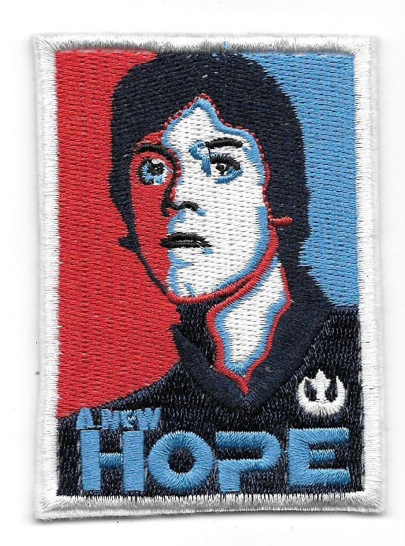 Star Wars Luke Skywalker A New Hope Art Image Embroidered Patch NEW UNUSED JA picture