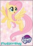 My Little Pony TV Series Fluttershy Flying Image Refrigerator Magnet NEW UNUSED