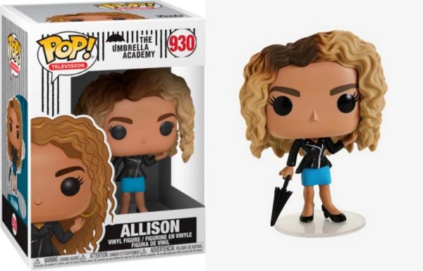 The Umbrella Academy TV Allison Hargreeves Vinyl POP! Figure Toy #930 FUNKO MIB