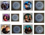 Stargate Atlantis Ltd MATCHED Num China Plate Set of 6, NEW UNUSED