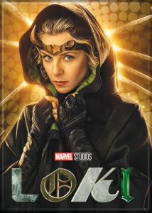 Loki TV Series Loki Sylvie Version Figure Poster Refrigerator Magnet NEW UNUSED