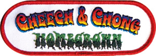 Cheech & Chong Homegrown Movie Logo Embroidered Patch NEW UNUSED