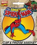 Marvel Comics Amazing Spider-Man Classic Pose Art Image Car Magnet NEW UNUSED