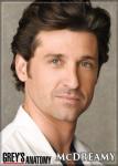 Greys Anatomy TV Series Doctor McDreamy Photo Image Refrigerator Magnet UNUSED