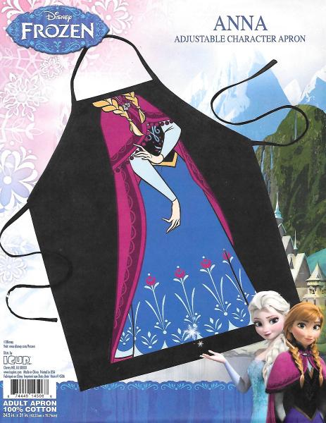 Walt Disney Frozen Movie Anna Be The Character Adult Polyester Apron, NEW SEALED picture