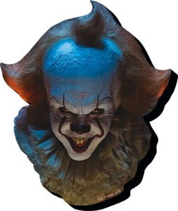 It! The Movie Pennywise Smiling Face Chunky 3-D Die-Cut Magnet NEW UNUSED picture