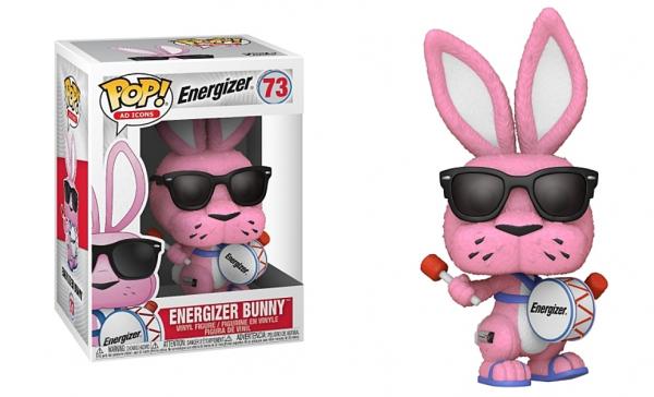 Energizer Bunny with Drum Ad ICON Vinyl POP! Figure Toy #73 FUNKO NEW MIB picture