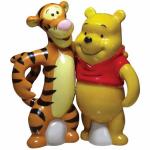 Disney's Winnie the Pooh & Tigger Ceramic Salt and Pepper Shakers Set NEW UNUSED