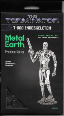 The Terminator Movie T-800 Endoskeleton Metal Earth Laser Cut Premium Model Kit picture