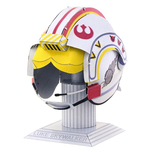 Star Wars Luke Skywalker Helmet Metal Earth 3-D Laser Cut Steel Model Kit MMS318 picture