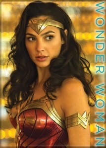 Wonder Woman 1984 Movie Gold Background Photo Image Refrigerator Magnet NEW