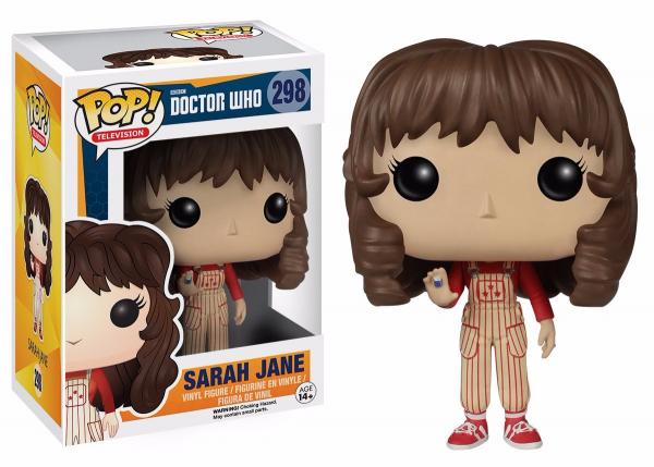 Doctor Who Companion Sarah Jane Smith Vinyl POP! Figure Toy #298 FUNKO NEW MIB picture