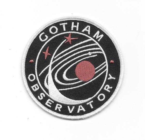 Batman Gotham Observatory Logo Embroidered Patch NEW UNUSED