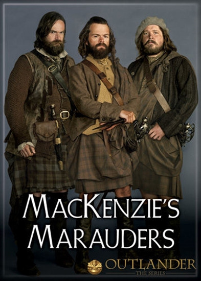 Outlander TV Series Mac Kenzies Mauraders Photo Image Refrigerator Magnet NEW