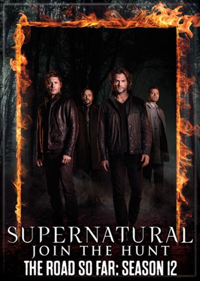 Supernatural TV Series The Road So Far: Season 12 Photo Refrigerator Magnet, NEW