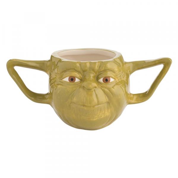 Star Wars Yoda Head 16 oz Sculpted Ceramic Mug NEW UNUSED picture