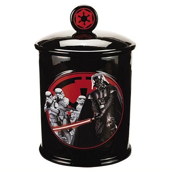 Star Wars Darth Vader and StormTroopers Dark Side Ceramic Cookie Jar NEW UNUSED