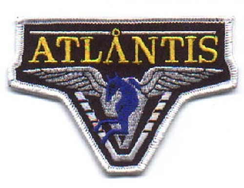 Stargate Atlantis TV Series Popular Pegasus Logo Embroidered Patch NEW UNUSED