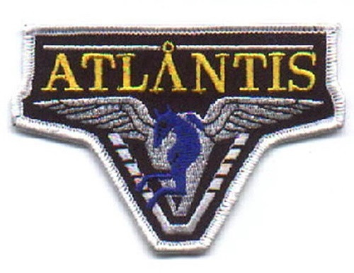 Stargate Atlantis TV Series Popular Pegasus Logo Embroidered Patch NEW UNUSED picture