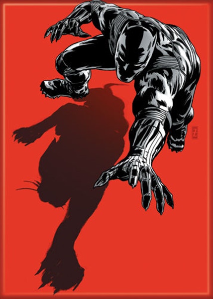 Marvel Comics The Black Panther Most Dangerous Comic Art Refrigerator Magnet NEW