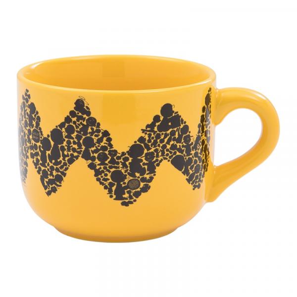 Peanuts Charlie Brown Art Images Wrap-Around Design 20 oz Ceramic Soup Mug NEW