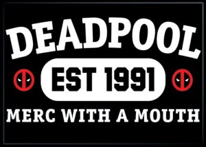 Marvels Deadpool 30th Established 1991 Art Image Refrigerator Magnet NEW UNUSED