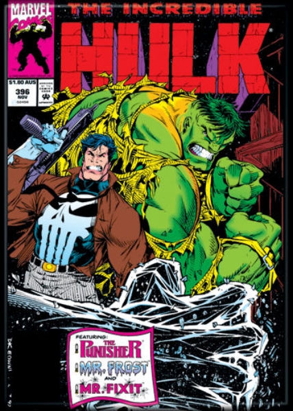 Marvels The Incredible Hulk Comic Cover #396 Comic Art Refrigerator Magnet NEW