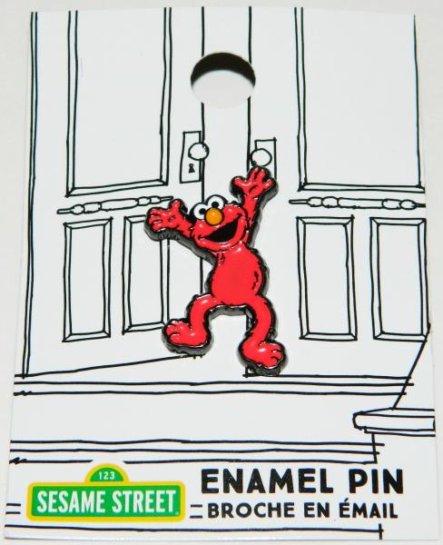 Sesame Street TV Show Elmo Dancing with Arms Out Metal Enamel Pin NEW UNUSED picture