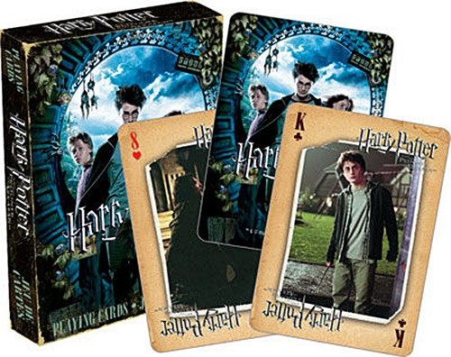 Harry Potter and the Prisoner of Azkaban Movie Illustrated Playing Cards, NEW