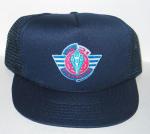 Star Wars Clone Wars Starfighter Patch on a Blue Baseball Cap Hat NEW