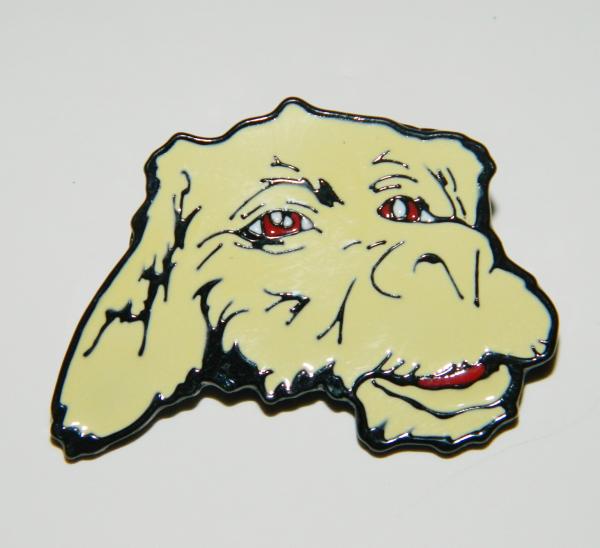 The Neverending Story Movie Falkor The Luck Dragon Head Metal Enamel Pin UNUSED