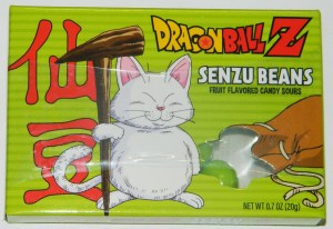 Dragon Ball Z DBZ Anime Senzu Beans Candy Sours In Illustrated Box NEW SEALED