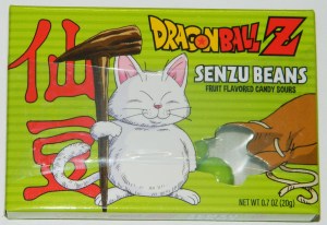 Dragon Ball Z DBZ Anime Senzu Beans Candy Sours In Illustrated Box NEW SEALED picture