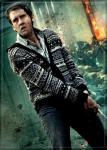 Harry Potter Deathly Hallows Longbottom with Sword Image Refrigerator Magnet NEW