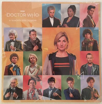 Doctor Who British TV Series 16 Month 2022 Wall Calendar NEW SEALED