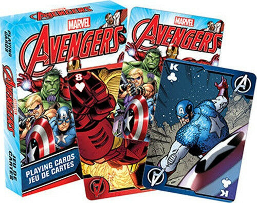 Marvel Comics The Avengers Playing Cards Regular Deck NEW SEALED