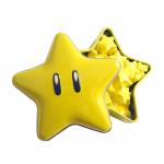 Nintendo NEW Super Mario Brothers Super Star Candy In Embossed Metal Tin SEALED