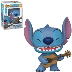 Walt Disney Lilo & Stitch with Ukulele Vinyl POP Figure Toy #1044 FUNKO NIB picture