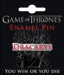 Games of Thrones Dracarys Name Logo Licensed Enamel Metal Lapel Pin NEW