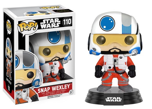 Star Wars The Force Awakens Snap Wexley Vinyl POP! Figure Toy #110 FUNKO NEW MIB picture