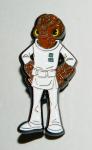 Star Wars Celebration Chicago 2019 Admiral Ackbar Figure Metal Enamel Pin NEW