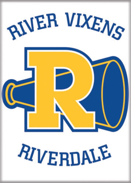 Riverdale TV Series River Vixens Cheerleaders Logo Refrigerator Magnet Archie