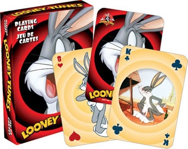 Looney Tunes Bugs Bunny Art Illustrated Poker Playing Cards Deck, NEW SEALED