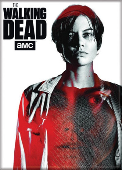 The Walking Dead TV Series Maggie Standing Figure Photo Refrigerator Magnet NEW picture